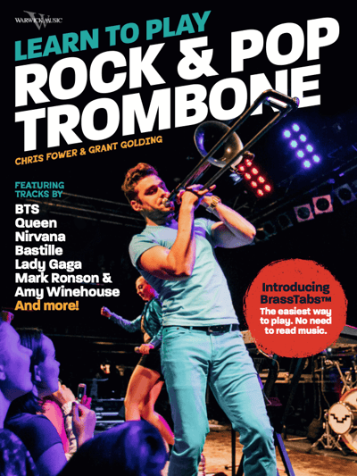 Learn to Play Rock & Pop Trombone book.