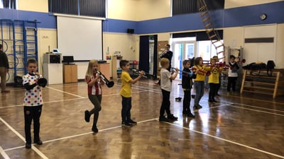 Students at Coit Primary get to grips with pBugle