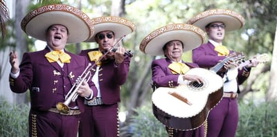 A mariachi band 