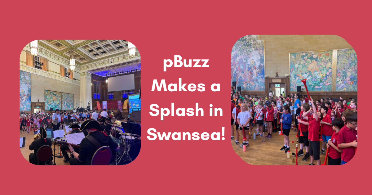 pBuzz makes a splash in Swansea.