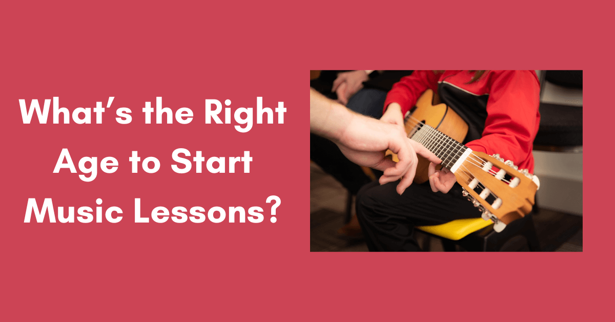 What’s the Right Age to Start Music Lessons?
